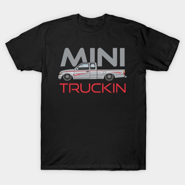 Mini Truckin-Silver T-Shirt by JRCustoms44